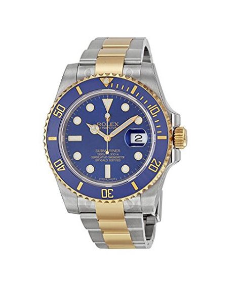 iShopping - Rolex Submariner Automatic Men's Watch Yellow Gold (116613BLSO)