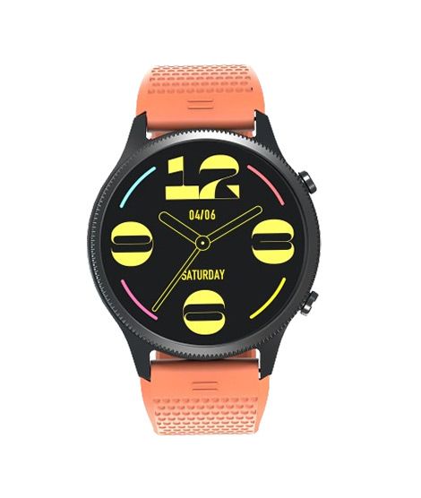 iShopping - Ronin Smart Watch With Black Dial (R-010)-Orange