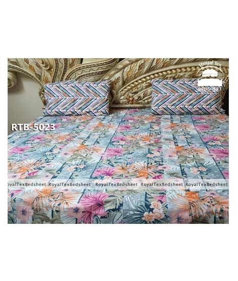 iShopping - Royal Tex Printed Double Bed Sheet (RTB-5023)