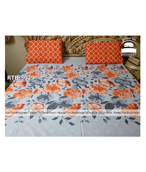 iShopping - Royal Tex Printed Double Bed Sheet (RTB-5029)