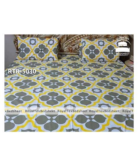 iShopping - Royal Tex Printed Double Bed Sheet (RTB-5030)