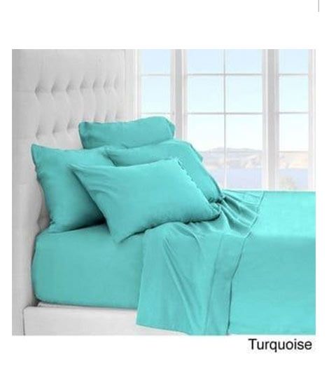 iShopping - Jamal Home King Size Bed Sheet With 2 Pillows (0030)