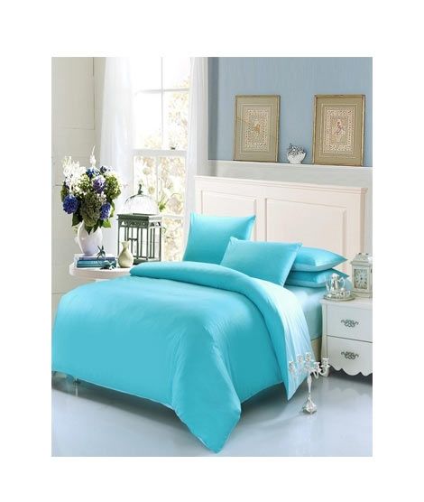 iShopping - Jamal Home King Size Bed Sheet With 2 Pillows (0034)