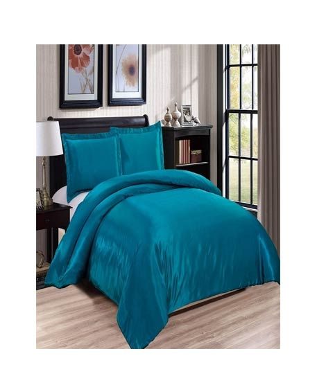 iShopping - Jamal Home King Size Bed Sheet With 2 Pillows (0036)
