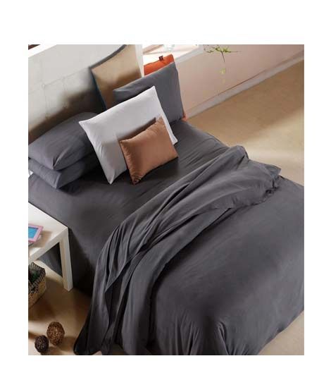 iShopping - Jamal Home King Size Bed Sheet With 2 Pillows (0046)