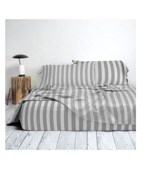 iShopping - Jamal Home King Size Bed Sheet With 2 Pillows (0050)