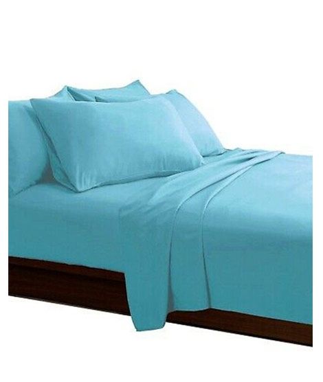 iShopping - Jamal Home King Size Bed Sheet With 2 Pillows (0053)