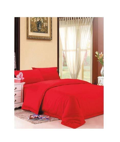 iShopping - Jamal Home King Size Bed Sheet With 2 Pillows (0056)