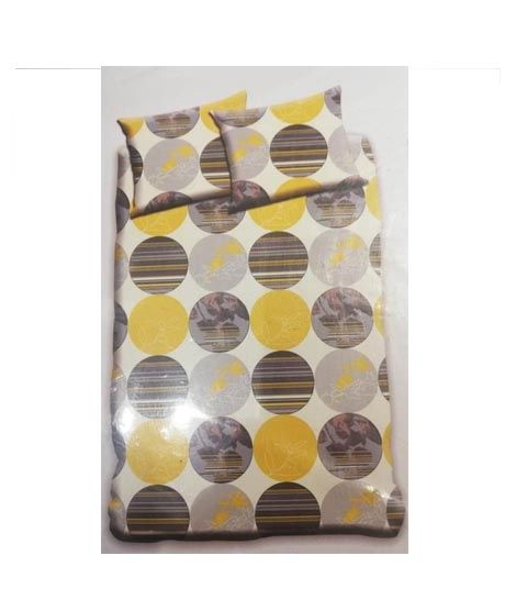iShopping - Jamal Home King Size Bed Sheet With 2 Pillows (0060)