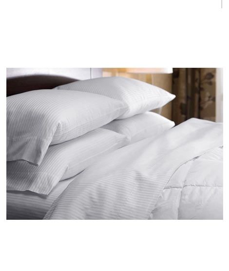 iShopping - Jamal Home King Size Bed Sheet With 2 Pillows (0025)