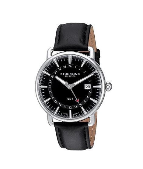 iShopping - Stuhrling Original Cuvette 791 Men's Watch Black (791.02) 
