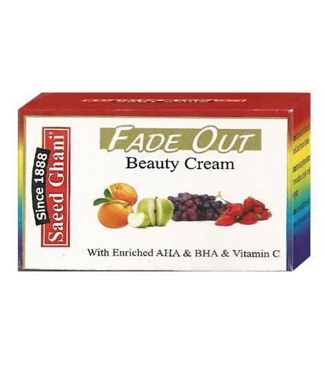 iShopping - Saeed Ghani Fade Out Beauty Cream (65gm)
