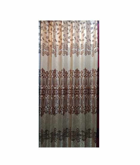 iShopping - Sajid Zaib Printed Curtain Brown
