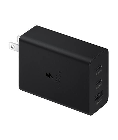 iShopping - Samsung 65W Trio Power Adapter Black (EP-T6530)