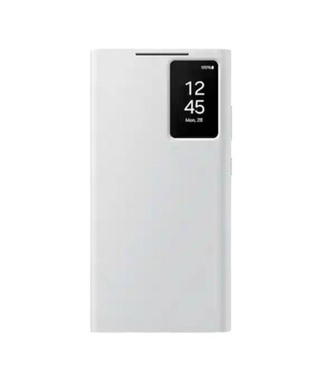 iShopping - Samsung Galaxy S24 Ultra S-View Wallet Case-White