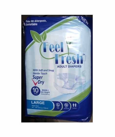 iShopping - Sawanki Feel Fresh Adult Diaper Large Pack of 10
