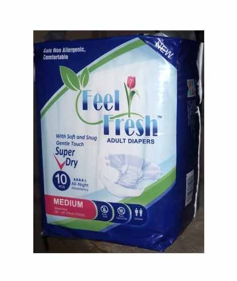 iShopping - Sawanki Feel Fresh Adult Diaper Medium Pack of 10