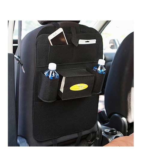 iShopping - Godzilla Car Back Seat Kick Mats Protector Black