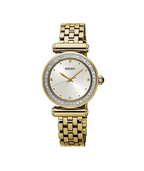 iShopping - Seiko Analog Women's Watch Gold (SRZ468P1)