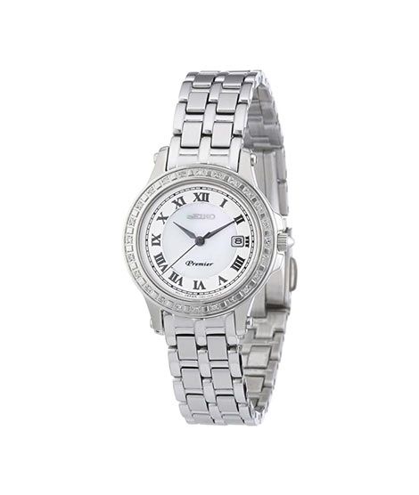 iShopping - Seiko Premier Analog Quartz Women's Watch Silver (SXDE57P1)