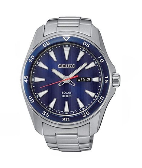 iShopping - Seiko Solar Men's Watch Silver (SNE391P1)