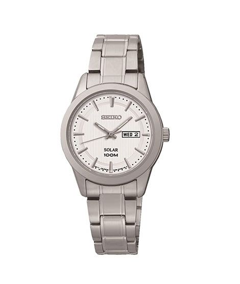 iShopping - Seiko Solar Women's Watch Silver (SUT159P1)