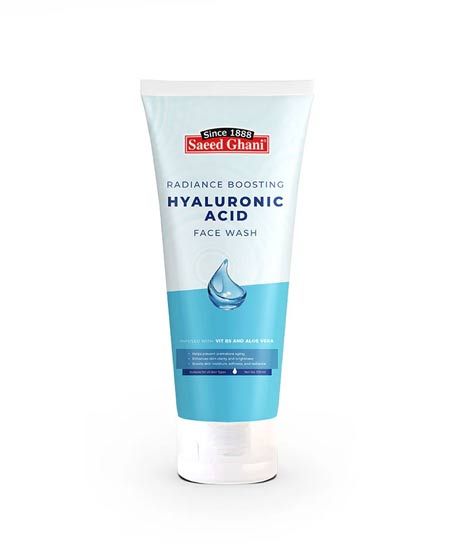 iShopping - Saeed Ghani Hyaluronic Acid Radiance Boosting Face Wash 50ml