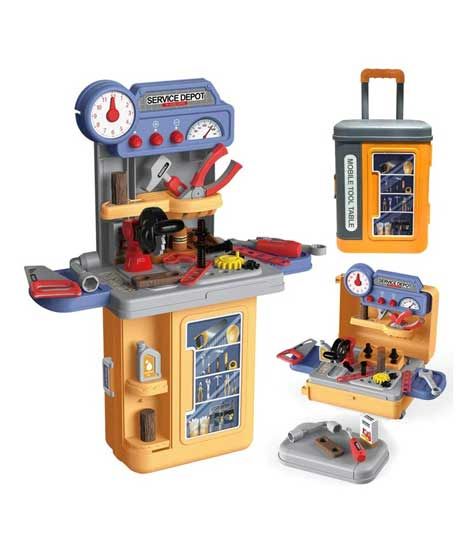 iShopping - ShopEasy 3 In 1 Carpenter Engineer Role Play Suitcase 39 Pcs
