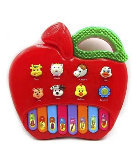 iShopping - ShopEasy Apple Piano 3D Press Button Learning Machine