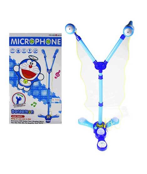 iShopping - ShopEasy Doraemon Musical Lighting Stand Microphone Micke For Kids