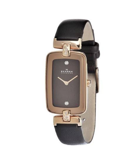 iShopping - Skagen Analog Leather Women's Watch Brown (H01SRLD)