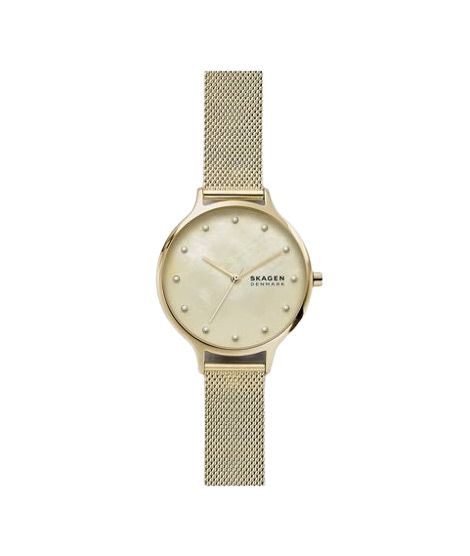 iShopping - Skagen Anita Mother-of-Pearl Women's Watch Gold (SKW2774)