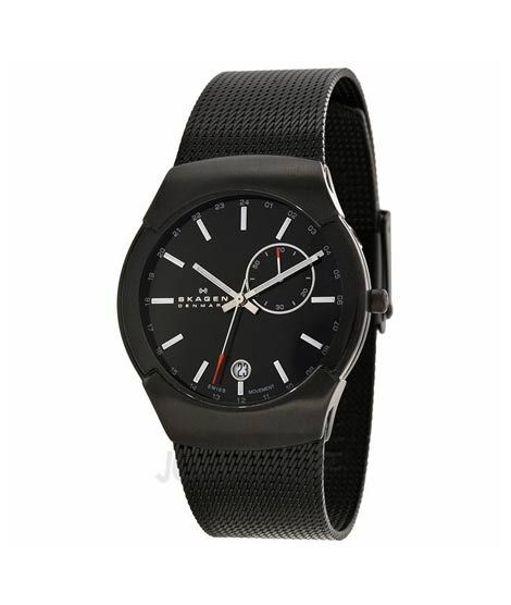 iShopping - Skagen Black Label Men's Watch Black (983XLBB)