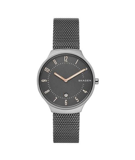 iShopping - Skagen Grenen Analog Men's Watch Dark Gray (SKW6460)