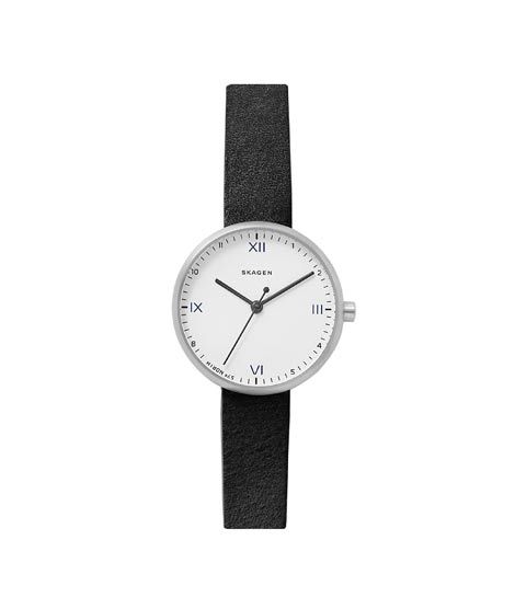 iShopping - Skagen Signature Leather Women's Watch Black (SKW2663)