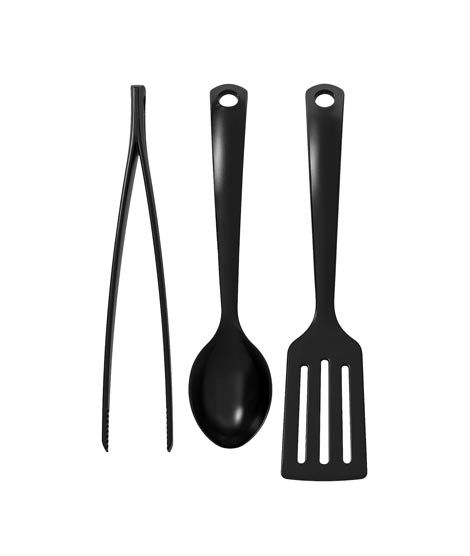 iShopping - Smart Home Kitchen Utensil Set 3 Piece Black