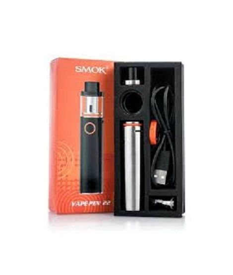 iShopping - Smok Vape pen 22 Starter Kit With 1 Free Liqua Flavour Silver