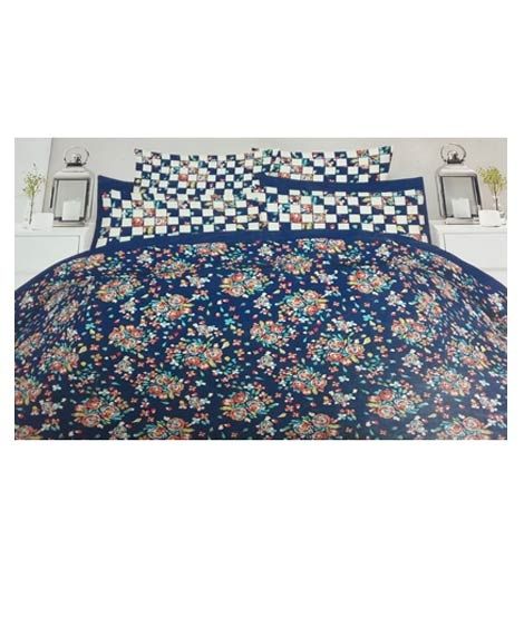 iShopping - SN King Size Double Bed Sheet With Set (0004)