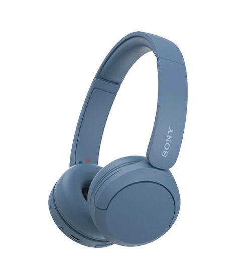 iShopping - Sony Wireless Headphones With Microphone (WH-CH520/BZ)-Blue