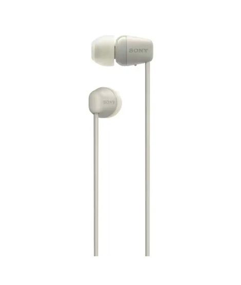 iShopping - Sony Wireless In-ear Neckband (WI-C100)-Cream