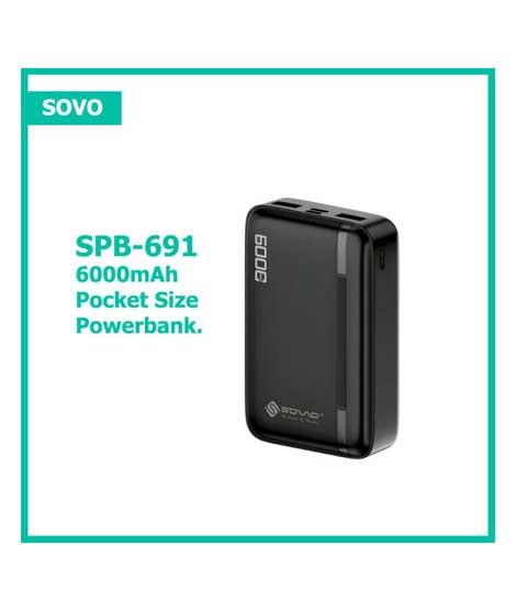 iShopping - SOVO 6000 mAH Portable Power Bank (SPB-691)