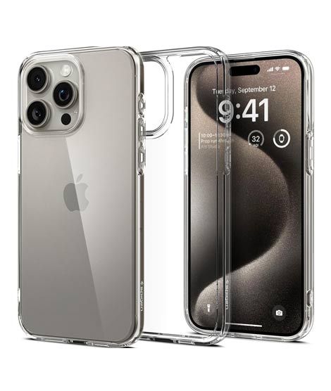 iShopping - Spigen Ultra Hybrid Clear Case For Apple iPhone 15 Pro Max (ACS06565)