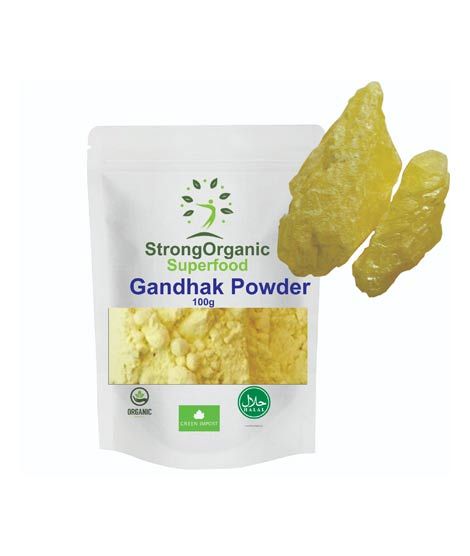 iShopping - Strong Organic Superfood Gandhak Powder - 100gm