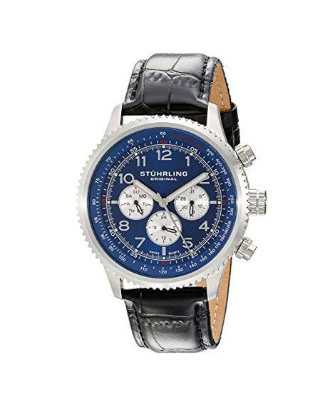 iShopping - Stuhrling Original Concorso Silhouette Men's Watch Black (858L.02)