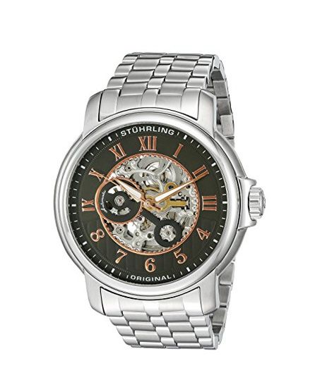 iShopping - Stuhrling Original King Lear Men's Watch Silver (344.331154)