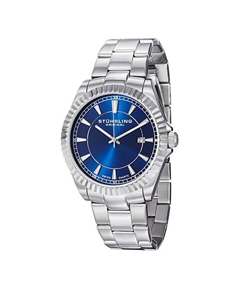 iShopping - Stuhrling Original Marine Men's Watch Silver (408G.33116)