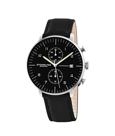 iShopping - Stuhrling Original Monaco Men's Watch Black (803.01) 
