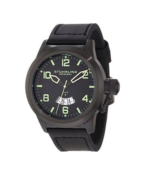 iShopping - Stuhrling Original Pilot Men's Watch Black (427.335571)