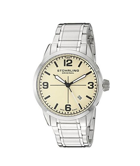 iShopping - Stuhrling Original Tuskegee Elite Men's Watch Silver (449B.331115)