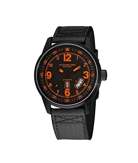 iShopping - Stuhrling Original Tuskegee Skymaster Men's Watch Black (129B2.335557)